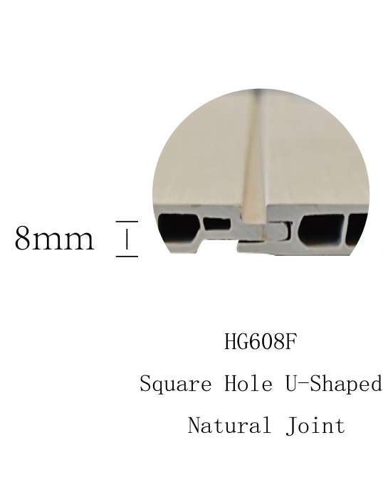 HG608F Square Hole U-Shaped Natural Joint