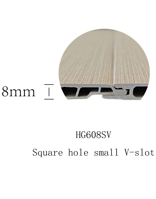 HG608SV Square hole small V-slot